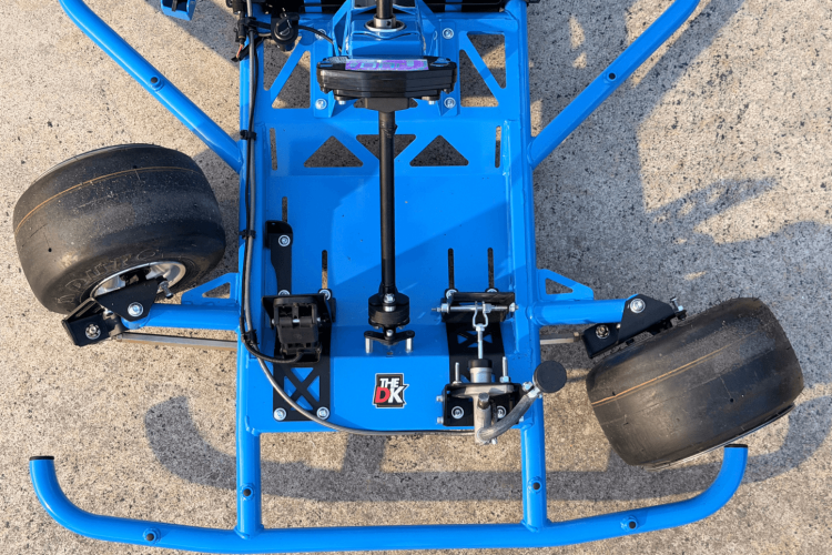 electric drift kart close up 